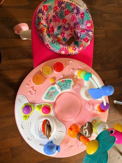 bright starts 2 in 1 walk around activity table