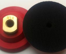 Rigid Velcro Backer,Back Holder 4",100mm for Granite, Marble Polishing Pads