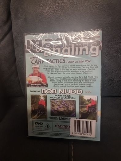 Masters of coarse angling and Masters of angling DVDs