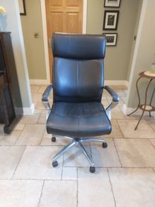 Leather office chair
