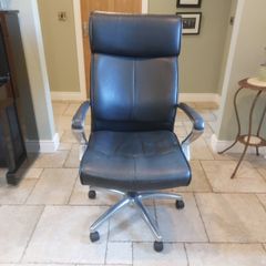Leather office chair