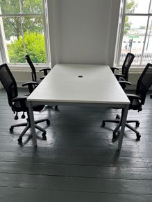Commercial 4 Person Shared Office Workstation - 200 x 120 cm