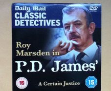 Adam Dalgliesh A Certain Justice P D James DVD Roy Marsden
