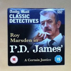 Adam Dalgliesh A Certain Justice P D James DVD Roy Marsden