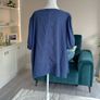 Ladies Navy Plus-size Square-Neck Top from SHEIN CURVE Image 8