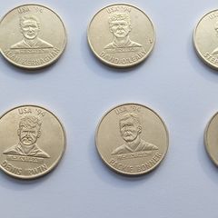 Irish Soccer Team (8) Coins from the USA 94 World Cup.
