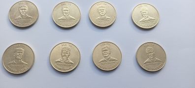 Irish Soccer Team (8) Coins from the USA 94 World Cup.