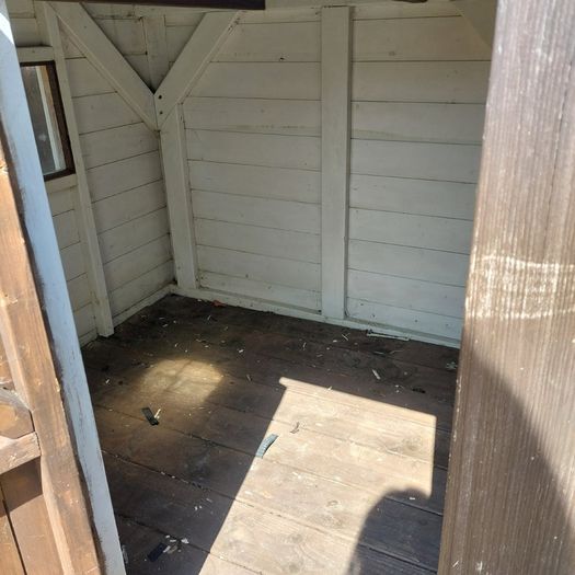 Wooden playhouse