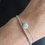 2 sterling silver bracelets Image 5