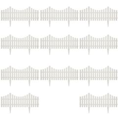 White Lawn Divider 17 pcs / 10 m