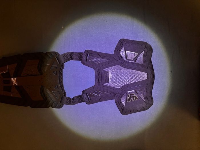 Fox v1 helmet and fox race frame impact