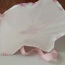 Large pink floral laundry bag Image 5