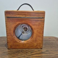 Working Antique Pigeon Racing Clock Toulet Imperator