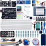 NEW SALE | UNO R3 Project Super Starter Kit Compatible with Arduino IDE with Tutorial, 5V Relay, UNO R3 Board, Power Supply Module, Servo Motor, Prototype Expansion Board Image 2