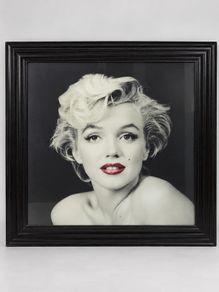 Marilyn Monroe Framed Portrait Large Hollywood Wall Art