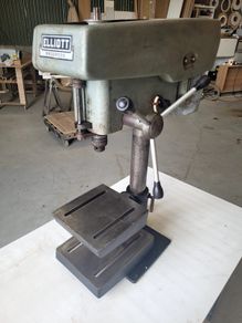 Elliott Progress bench top drill press. model in the 1940s and early 1960s.