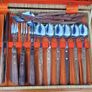Mid Century Teak Handled Cutlery Set Image 2