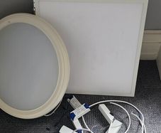 4lite Kithara Square 600mm x 600mm LED Backlit Panel White 33W 3300lm
