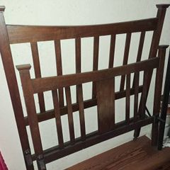 Edwardian Solid Oak Bed