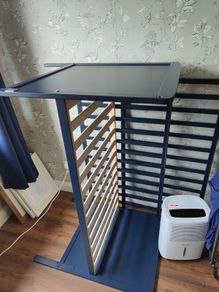 baby cot and mattress