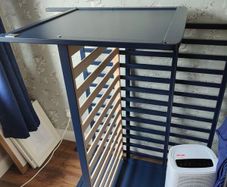 baby cot and mattress