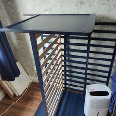 baby cot and mattress