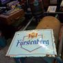 Vintage Furstenberg Lager enamel sign Image 7