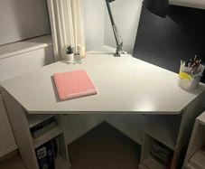 Corner Study Desk