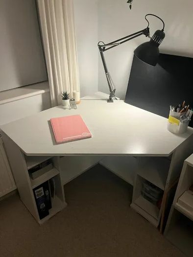 Corner Study Desk