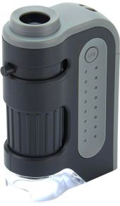 MicroBrite Plus 60 -120x LED Lighted Pocket Microscope, Grey (FREE POSTAGE)