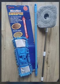 Quick Sale (cleaning Bundle): Brand New Microfibre Sweeper & Floor Mop (collection Only)