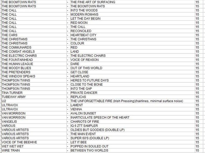 Gary Numan - Batch Of Vinyl Records + Hundreds More