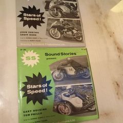 2 x Stars of Speed single records, records in mint condition,  D18 post 7e