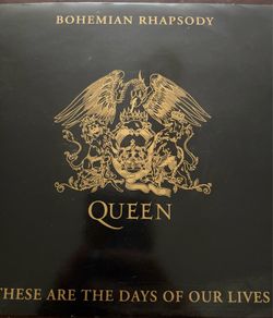 Queen Bohemian Rhapsody and These Are The Days Of Our Lives 1991 Original 7 inch Vinyl