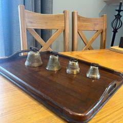 Vintage Bronze/Brass Livestock Bells x4