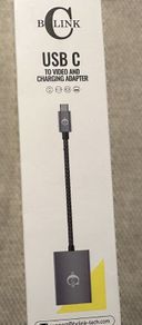 B-Link C102 USB-C to Video and Charging Adapter