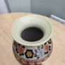 Pair Of Vintage Hand Painted Satsuma Vases Image 4