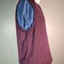 mens MAERZ Muenchen 100 virgin wool pullover vest gilet jumper sweater Size  medium EU 52 purple Image 5