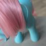 Light blue colour Short hair Version Bowtie Shy Pose Bow Tie MLP G1 My Little Pony 1983 Image 10