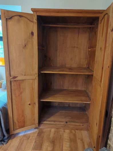Solid wooden wardrobe