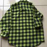 Gap Check Navy/Green Shirt Image 6