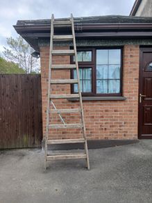 Large Wooden Ladder