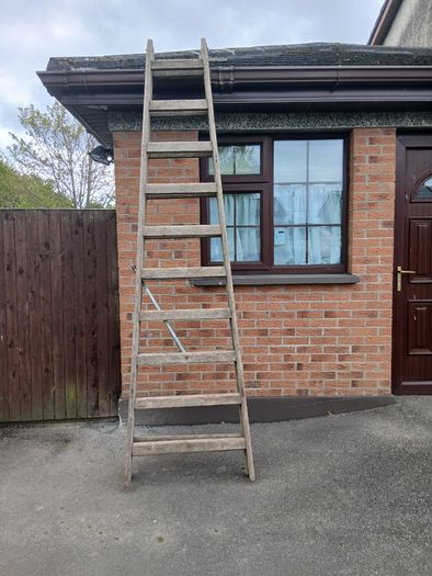 Large Wooden Ladder