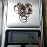 Vintage Sterling Silver 925 Isla Garnet Pendant Necklace 4,2g Image 9
