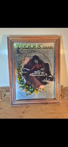 antique pears soap mirror