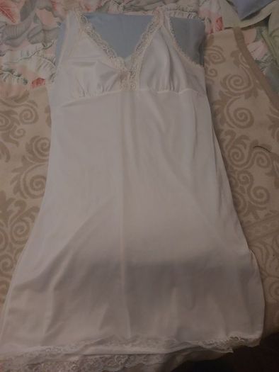White Full Length Slip