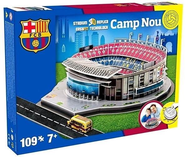 3D Replica Official Barcelona Camp Nou Stadium 3D Puzzle Football Club Easyfit Model Spain Brand New Sealed