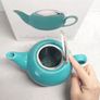 Green Ceramic Teapot Image 2