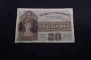 Portugal : 20 Centavos Banknote - 1922