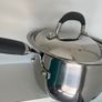 PRESTIGE POT 20cm / 2.8 litre capacity. Silicone on lid & handle. Quality Sturdy Pot. Excellent used condition Image 4